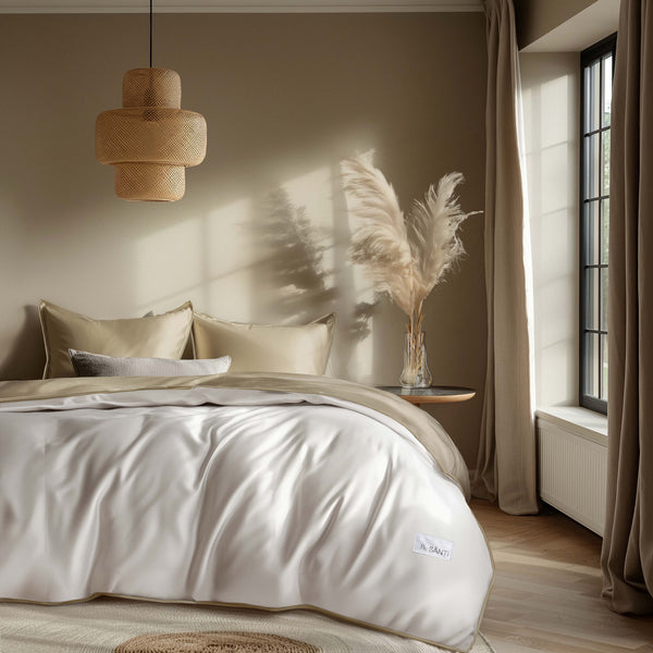 The BRISA Autumn Over-Sized Eucalyptus Bedding Set