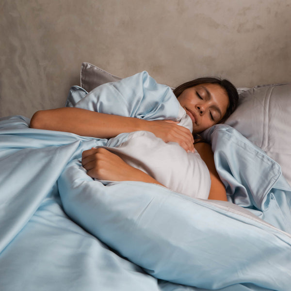 The BRISA Autumn Over-Sized Eucalyptus Bedding Set