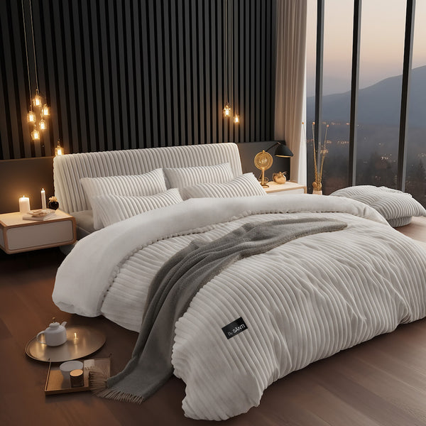 TÈRRA Velvet Reversible Bedding Set